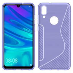 S-Line Silicone Cover til Huawei P Smart 2019 (POT-LX1)  - lilla