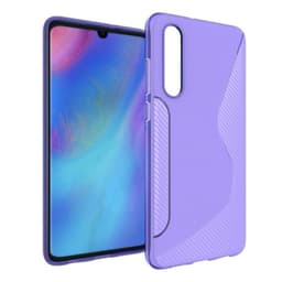 S Line silikondeksel Huawei P30 (ELE-L29)  - lilla