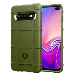 Robust skjold til Samsung Galaxy S10 Plus (SM-G975F)  - grøn