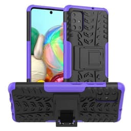 Stöttåligt skal med ställ Samsung Galaxy A71 (SM-A715F)  - Lila