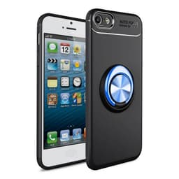 Slim Ring Case Apple iPhone 5, 5S, 5SE  - Svart/Blå