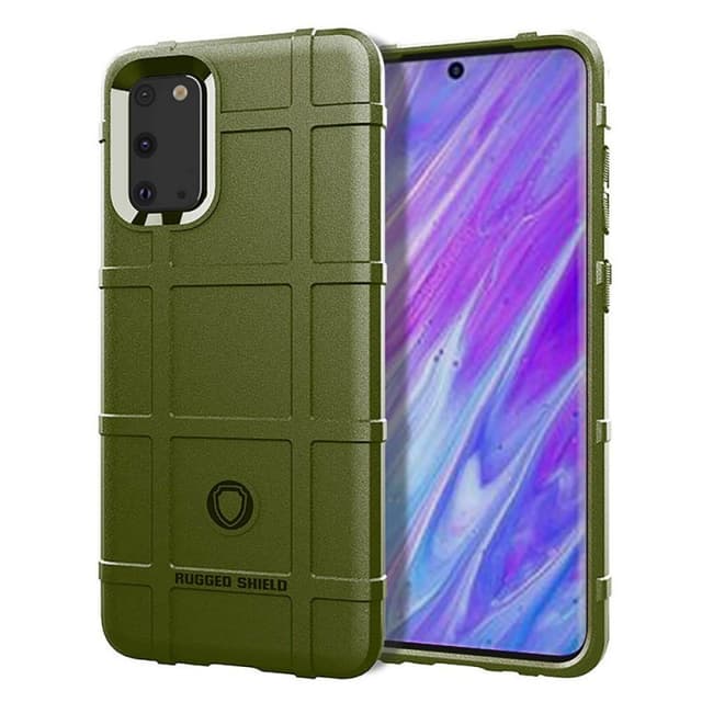 Rugged Shield cover til Samsung Galaxy S20 (SM-G981F)  - grøn