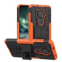 Iskunkestävä Suojakuori Nokia 7.2 (TA-1178)  - oranssi