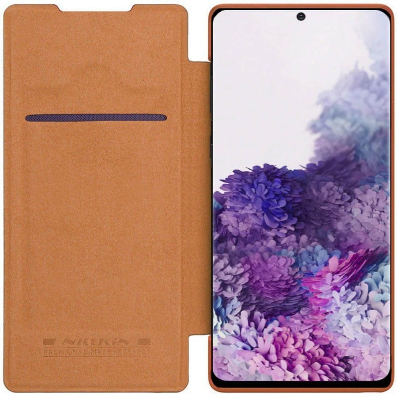 Nillkin Qin Flipdeksel Samsung Galaxy S20 Plus (SM-G986F)  - brun