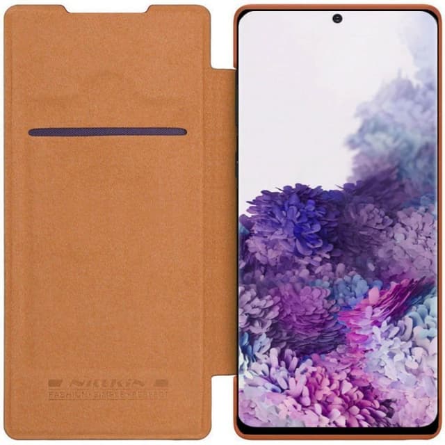 Nillkin Qin Flipdeksel Samsung Galaxy S20 Plus (SM-G986F)  - brun