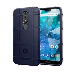 Rugged Shield suoja Nokia 7.1 Plus (TA-1136)  - sininen