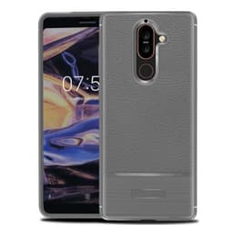 Rugged Armor TPU kuori Nokia 7 Plus (TA-1046)  - harmaa