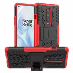Iskunkestävä Suojakuori OnePlus 8 (IN2010)  - punainen