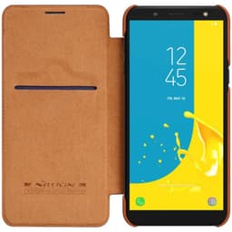 Nillkin Qin FlipCover Samsung Galaxy J6 2018 (SM-J600F)  - ruskea