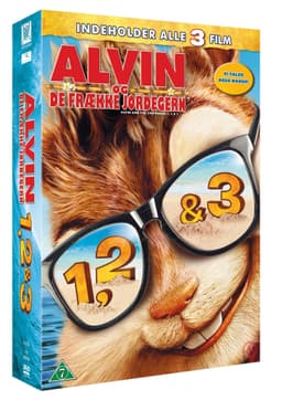 Alvin Og De Frække Jordegern: 1-3 (DVD)