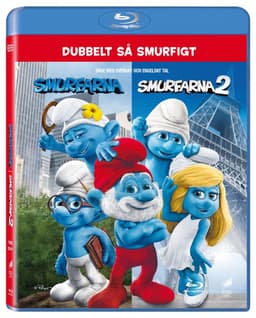 Smurfarna 1 + 2 Box (Blu-ray)