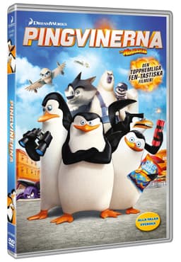 Pingvinerna från Madagaskar (DVD)