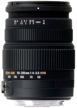 Sigma Objektiv 50-200mm (telezoom) till Sony