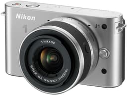 Nikon Systemkamera J1 + J1VR 10-30 mm (silver)