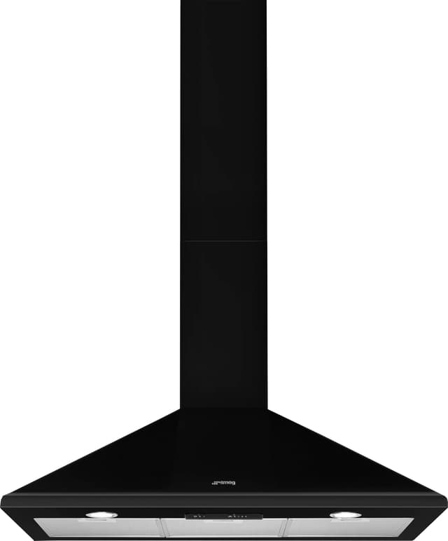 Smeg Serie Victoria Vägghängd Köksfläkt KSED95NEE (svart 90cm)
