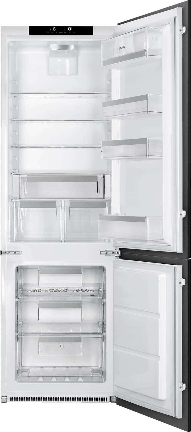 Smeg kjøleskap/fryser C8174N3E integrert