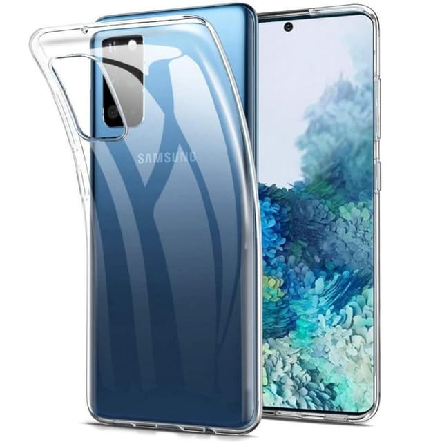 Silikonikotelo läpinäkyvä Samsung Galaxy S20 Plus (SM-G986F)