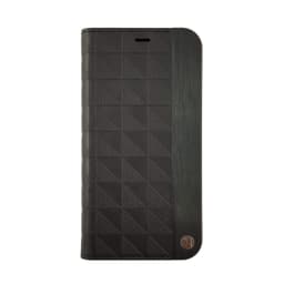 Tyylikäs Folio Musta iPhone XR kuori