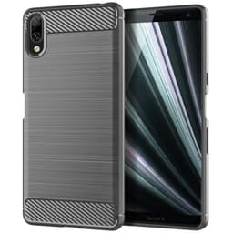 Stöttåligt Armor Carbon TPU-skal Sony Xperia L3 - Grå