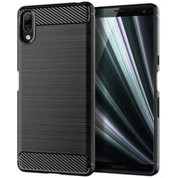 Stöttåligt Armor Carbon TPU-skal Sony Xperia L3 - Svart