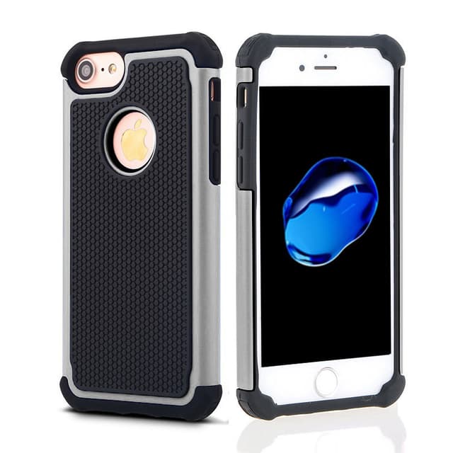 iPhone 7 extra skyddande skal | Shockproof Armor - Grå