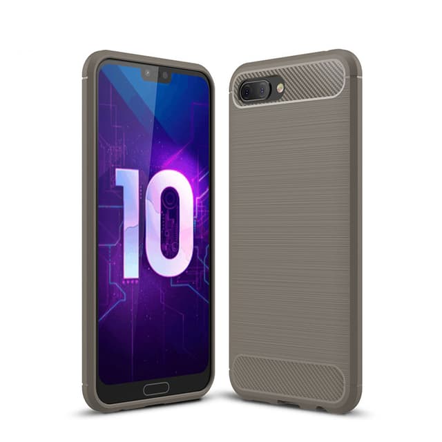 Stöttåligt Armor Carbon TPU-skal Honor 10 - Grå