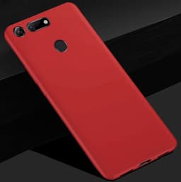 Huawei Honor View 20 Ultratunn Silikonskal - Röd