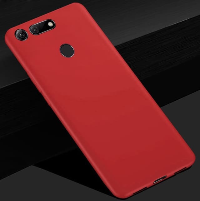 Huawei Honor View 20 Ultratunn Silikonskal - Röd