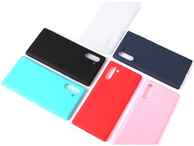 Samsung Note 10 Ultratunn Silikonskal - Svart