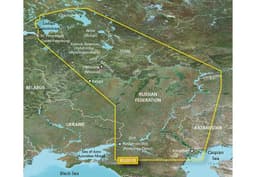 Garmin Russian Inland Waterways Garmin microSD™/SD™ card: HXEU062R, Kartat & Ohjelmistot