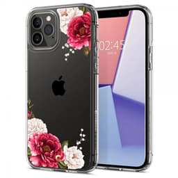 iPhone 12/iPhone 12 Pro Suojakuori Cecile Red Floral