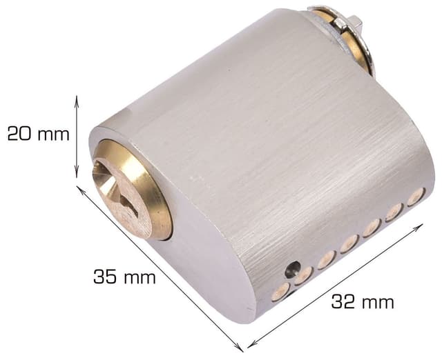 Cylinder Oval - 2 stk