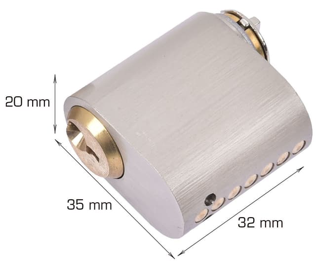 Cylinder Oval - 3 stk