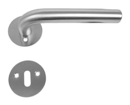 Dørhåndtak 19 mm L DESIGN - rustfritt stål