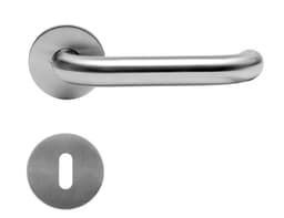 Dørhåndtak 19 mm U-Rustfritt