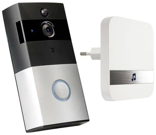 Videodørklokke med Wifi og app