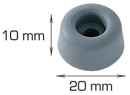 Dørstopper gummi
