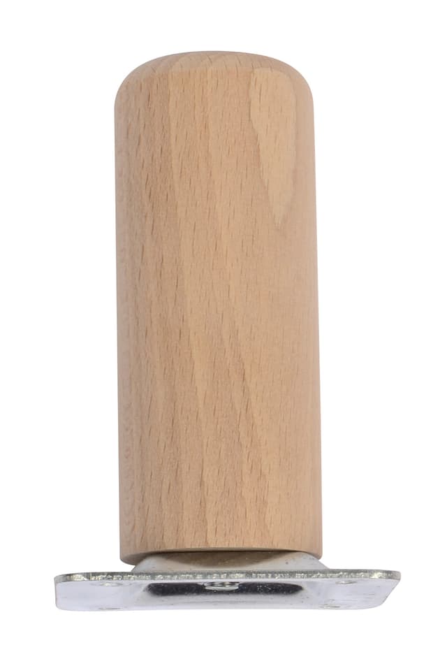 Bordsben i bokträ - cylinder 10 cm