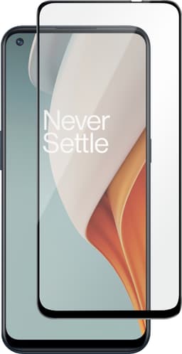 Panzer Full-Fit OnePlus Nord N100 skjermbeskytter (sort)