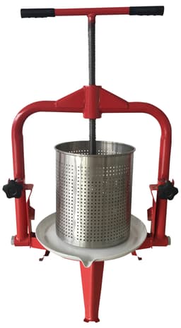 Frugtpresser - Rustfri - 9 liter