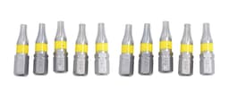 Bits TORX 15 - 10 stk. i eske S2-stål