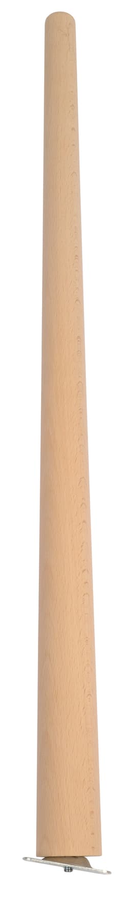 Bordsben i bokträ - trapez 70 cm (lutande)