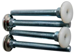 Stillskruer 4 stk. - 105 mm  til bordbein