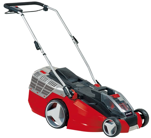Akku-plæneklipper 43 cm med 2 × 18 V 4,0 Ah-batteri og 2 oplader GE-CM 43 Li M