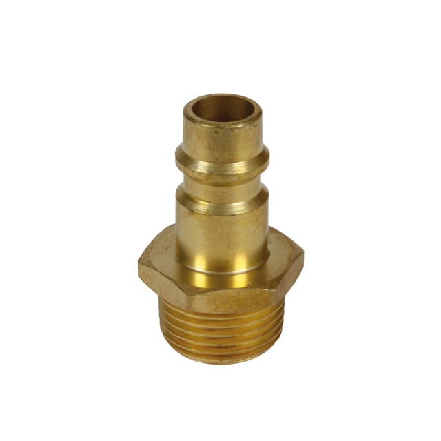 Nippel med R3/8” gevind, han, tilbehør til kompressor