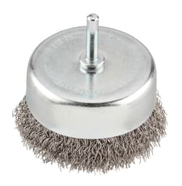 Koppbørste, ekstra krevende jobber, HSS-ståltråd, korrugert, ø 75 mm