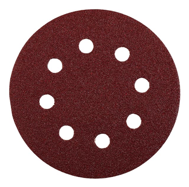 Sliberondel, 6PEX, Ø125 mm, korn 120, på SB-kort