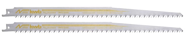 Sågblad till tigersåg, 280 mm, trä, 2 st.