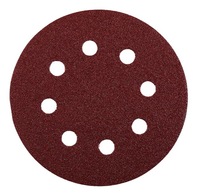 Sliprondell, 6PEX, Ø125 mm, korn 240, på SB-kort