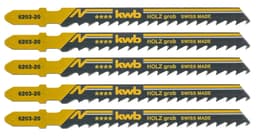 Stikksagblad, tre, grovt, 5 stk.